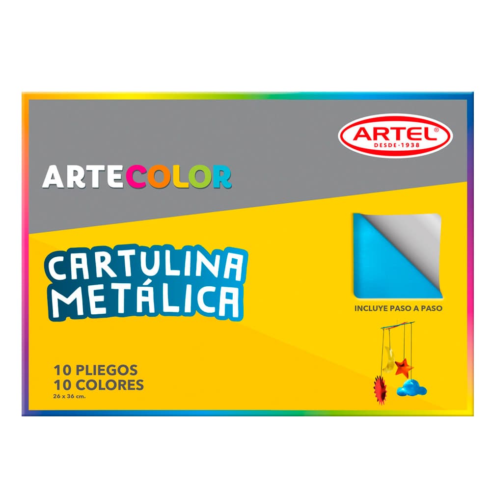 Carpeta Artecolor Cartulina Metálica