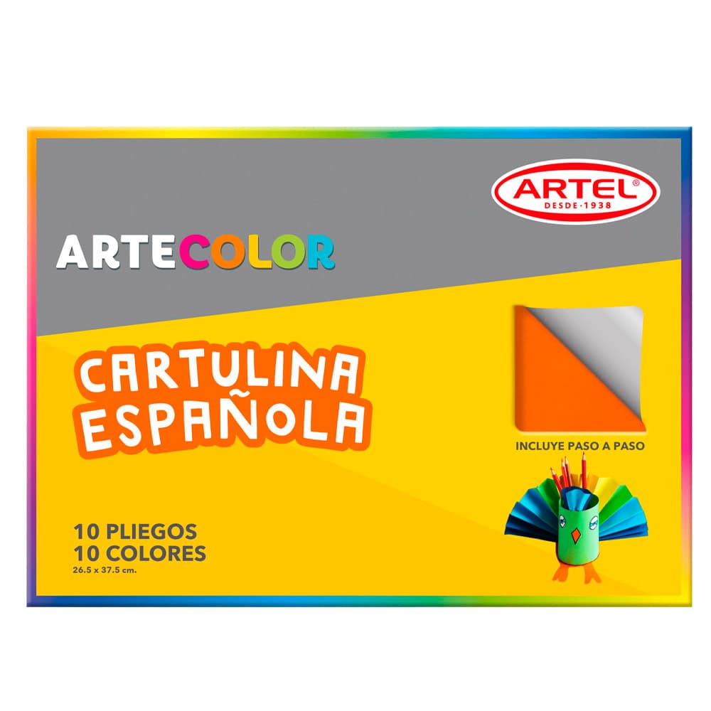 Bolsón- Estuche Artecolor Cartulina Española Artel