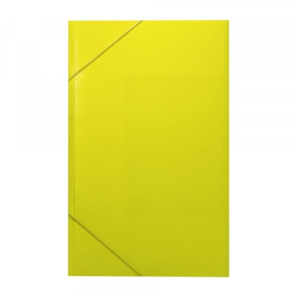 CARPETA C/ELASTICO ESTANDAR OF. CART. 41 A 80 HJS. AMARILLO