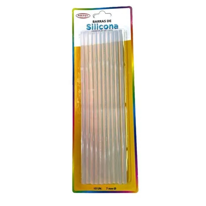 Bolsa 10 Barra silicona 7,5mm ARTEL