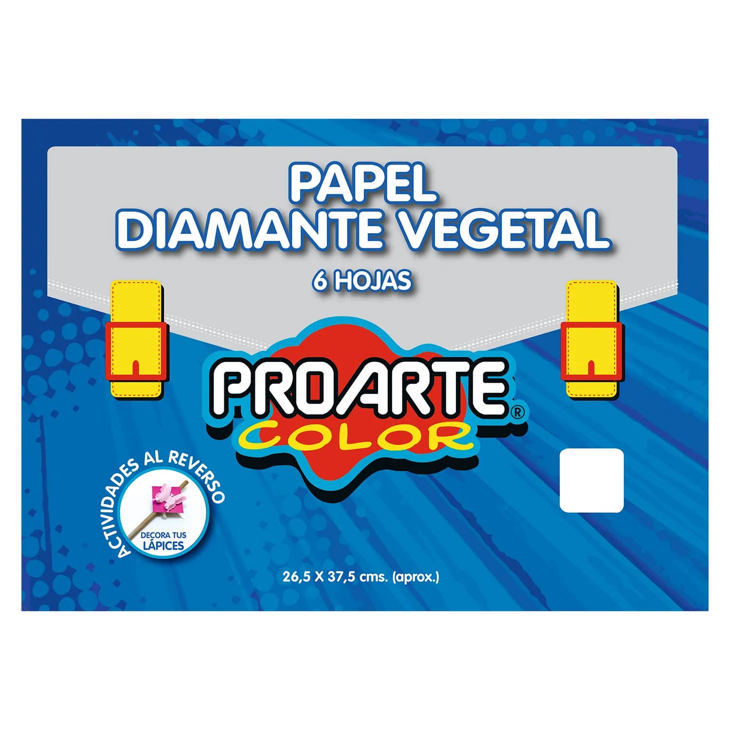 Bolson - Estuche Papel Diamante Vegetal Proarte