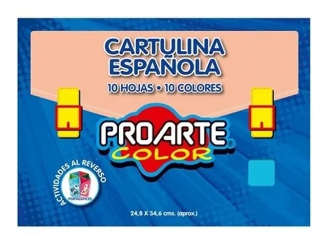 Bolsón - Estuche Cartulina Española 12 Colores