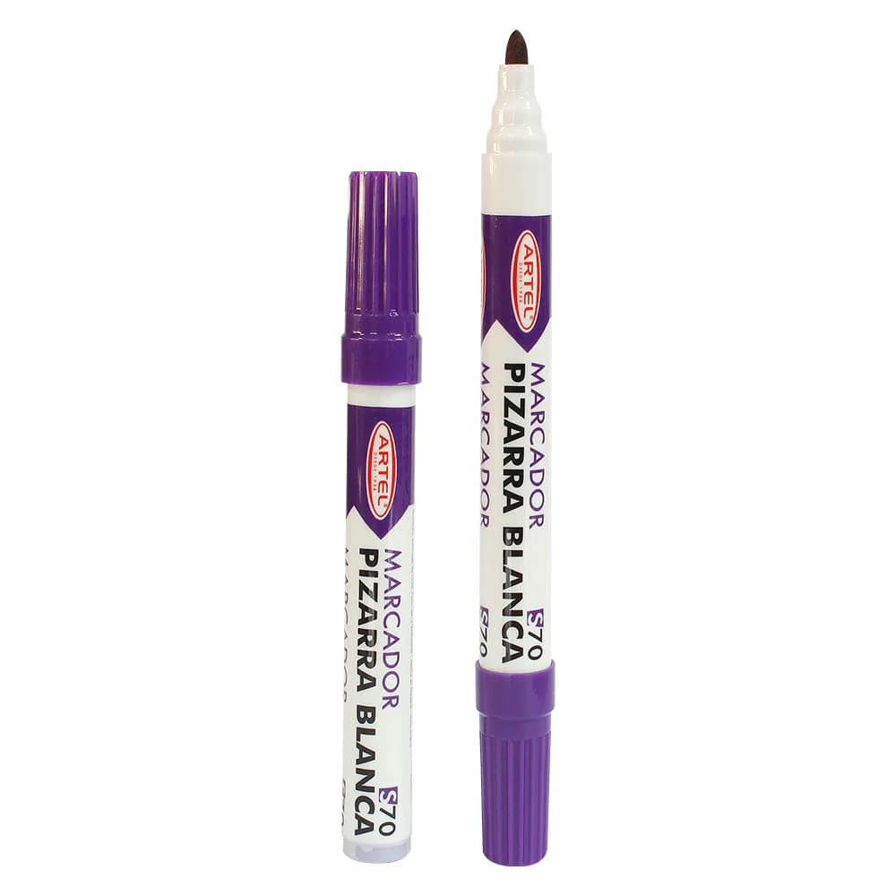 MARCADOR PIZARRA 70 ARTEL PTA REDONDA MORADO