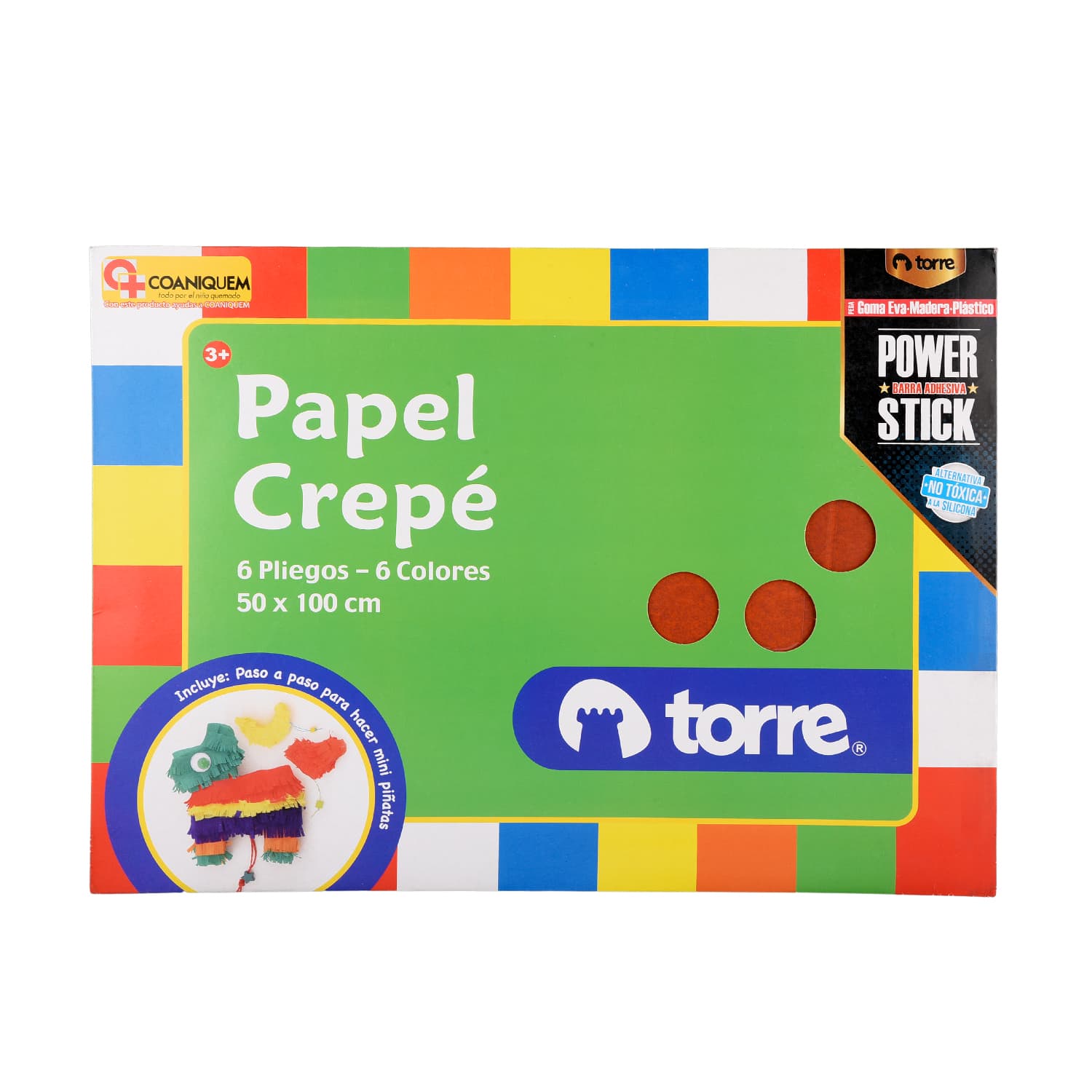 BOLSON PAPEL CREPE TORRE IMAGIA