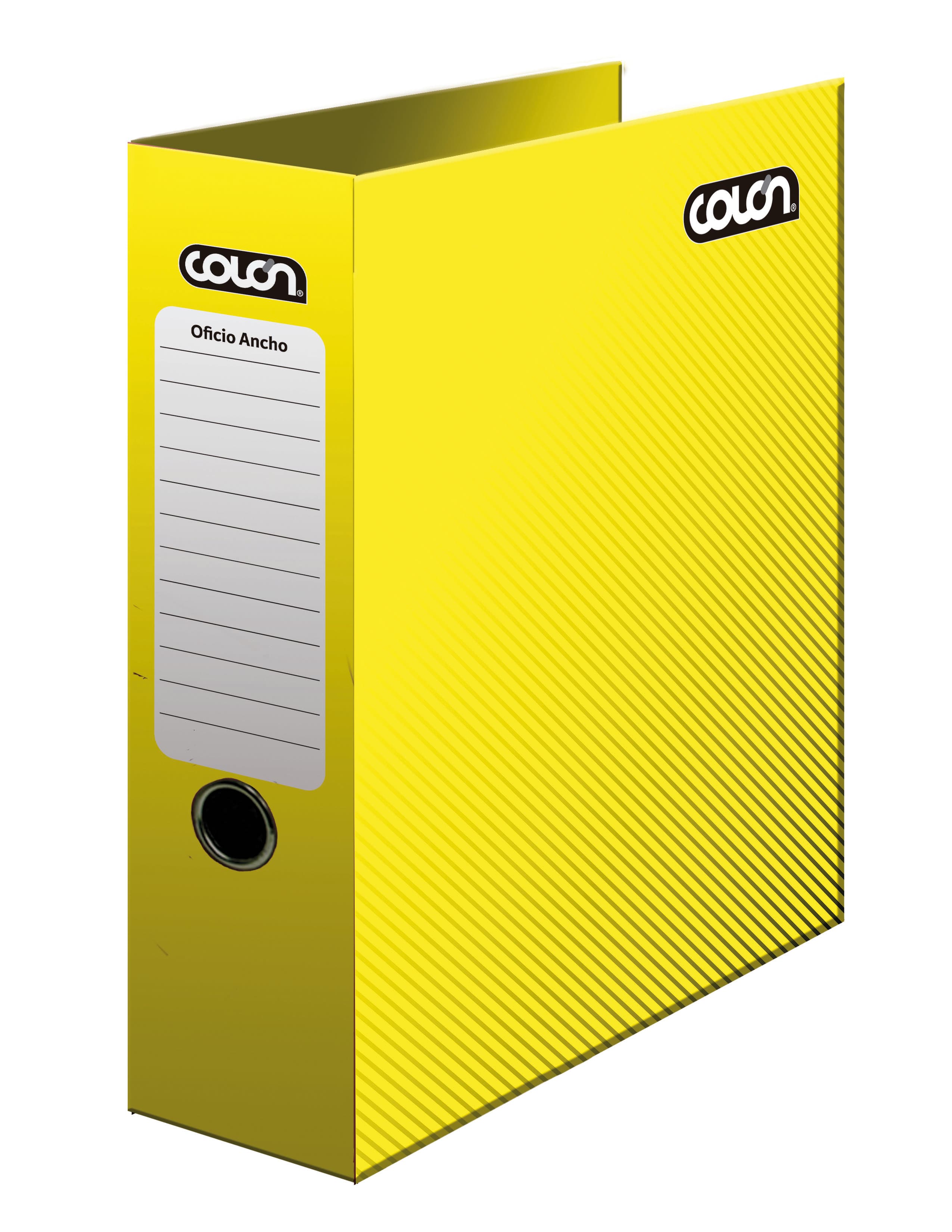 ARCHIVADOR COLON OFICIO ANCHO COLORES AMARILLO