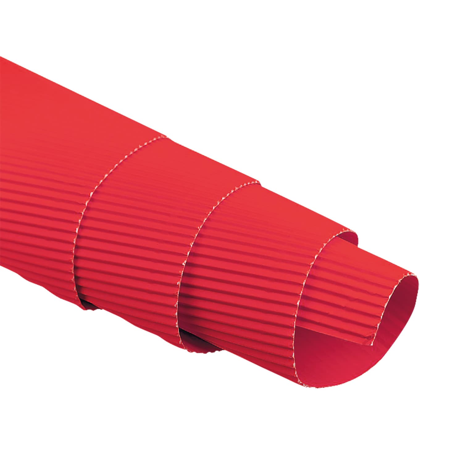 CARTÓN MICROCORRUGADO 50X70 CM. ROJO ART & CRAF