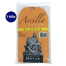ARCILLA PROFESIONAL BLANCA 1 KILO MAYJA