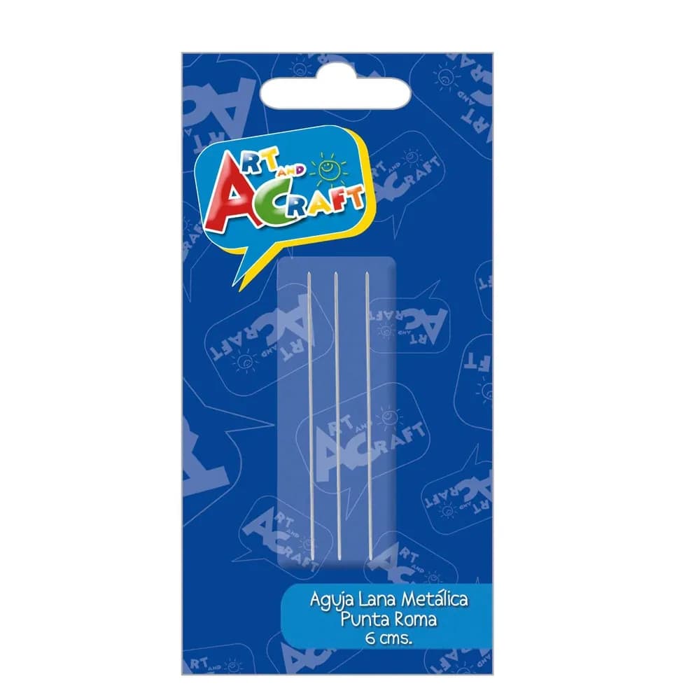 AGUJA METLICA PARA SET 3UN ART & CRAF