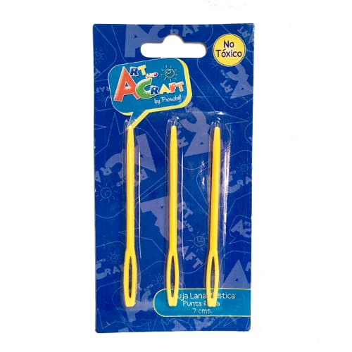 AGUJA LANA PLASTICA 3 UNI