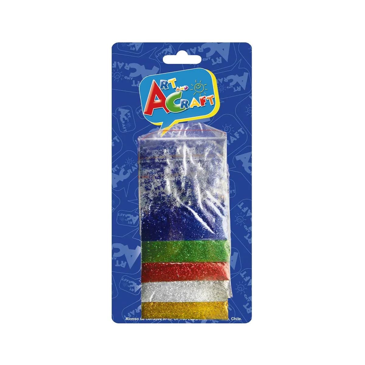 ESCARCHA COLORES BASICOS BOLSA 2GR 5UNI