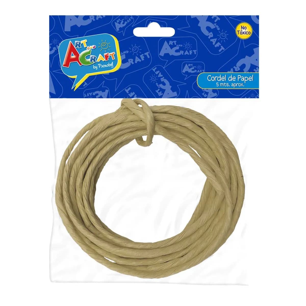 CORDEL PAPEL COLORES SURTIDOS 5 MTS