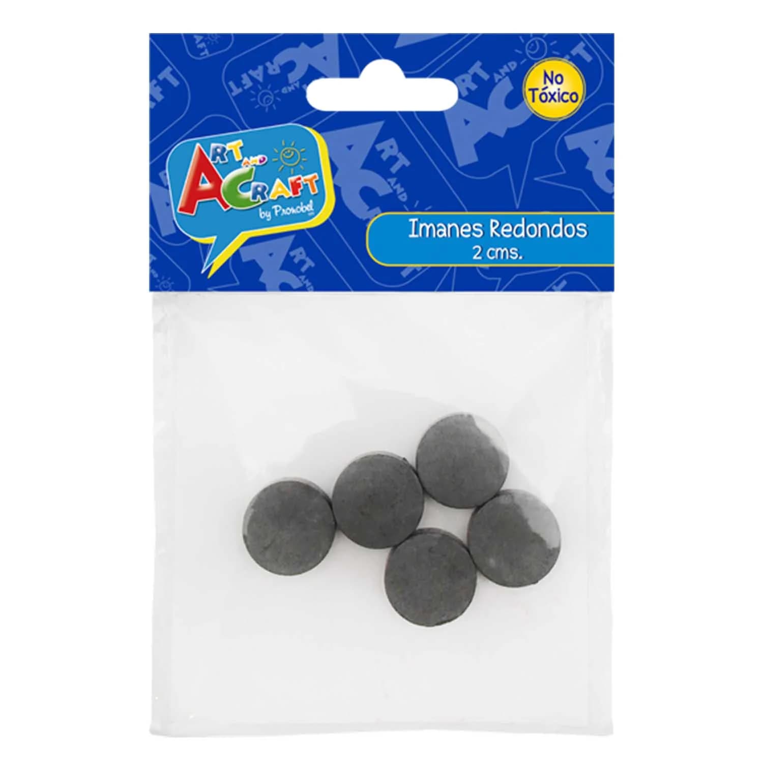 IMANES REDONDOS 5 UNI 2 CM