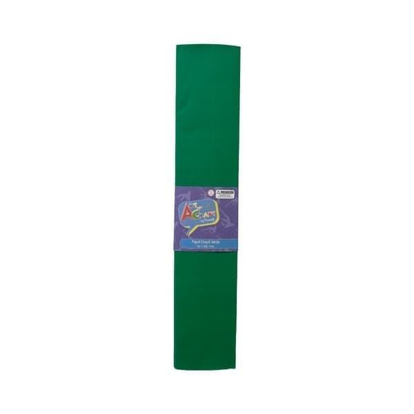 PAPEL CREPE 50X200CMS VERDE OSCURO  ART&CRAFT