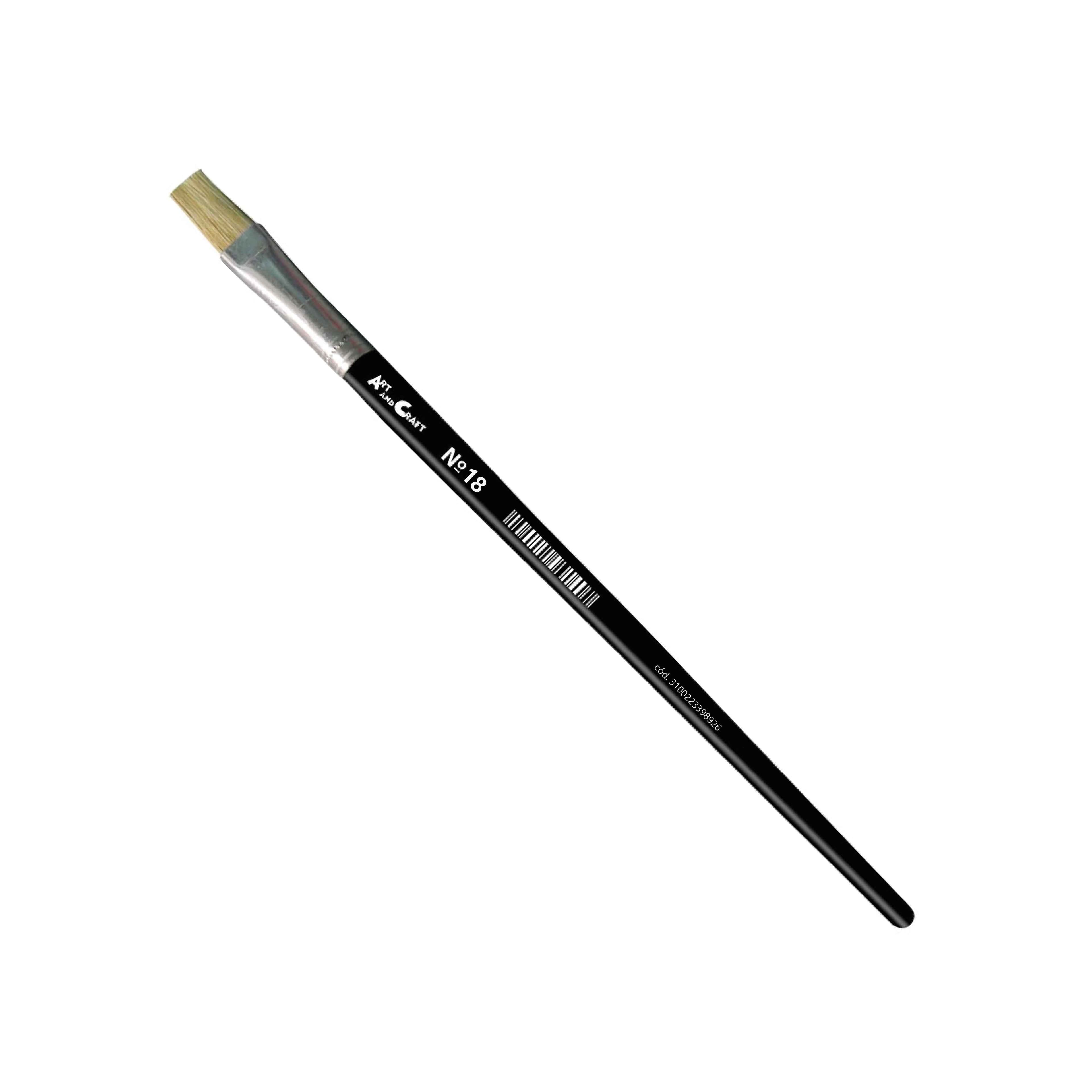 PINCEL N18 ESPATULA MANGO DE MADERA