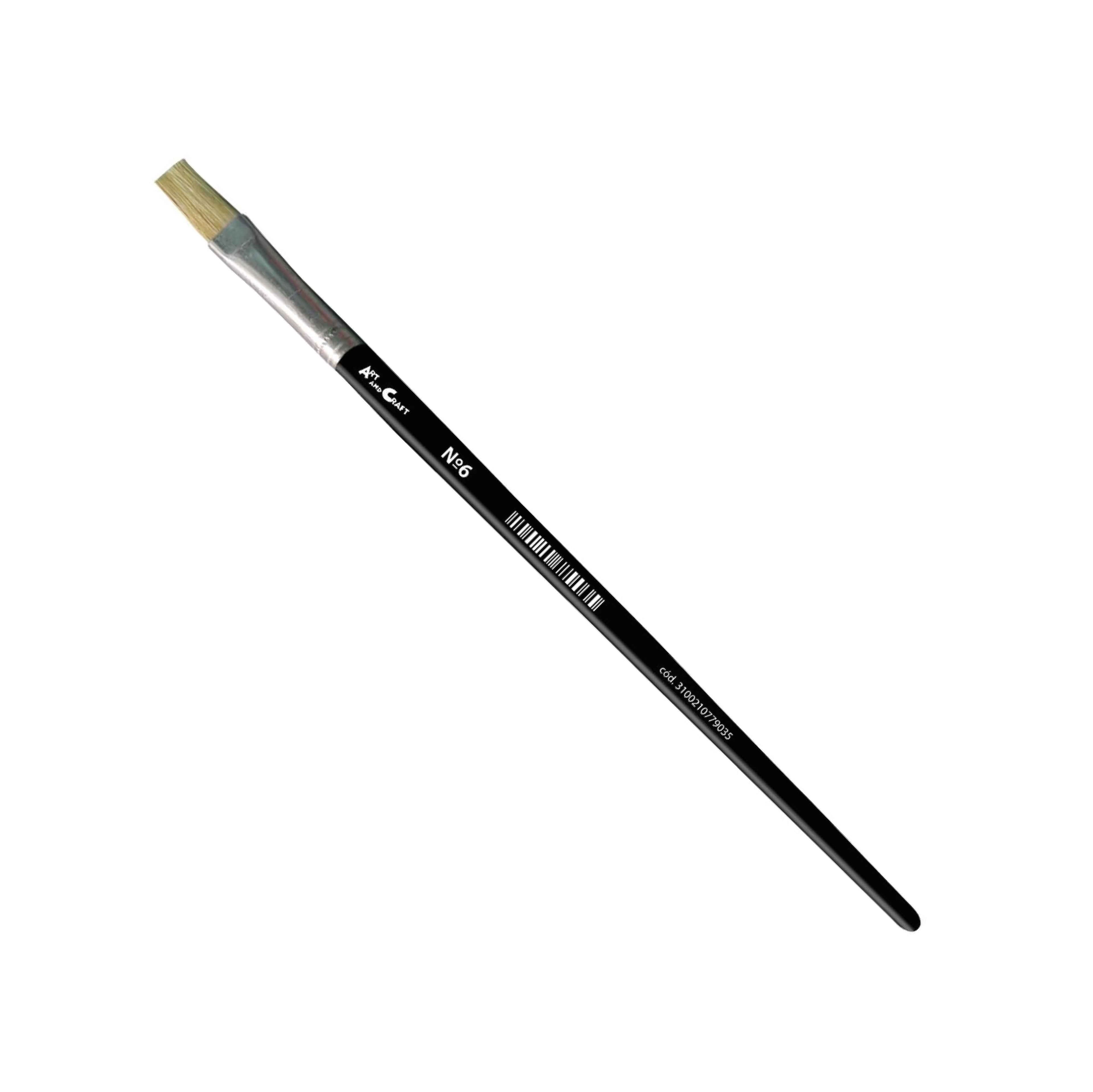 PINCEL N6 ESPATULA MANGO DE MADERA