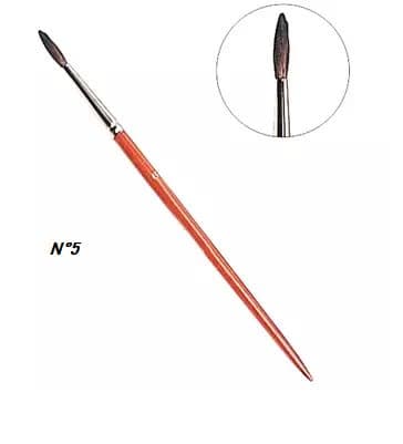 PINCEL N5 PELO DE CAMELLO MANGO DE MADERA