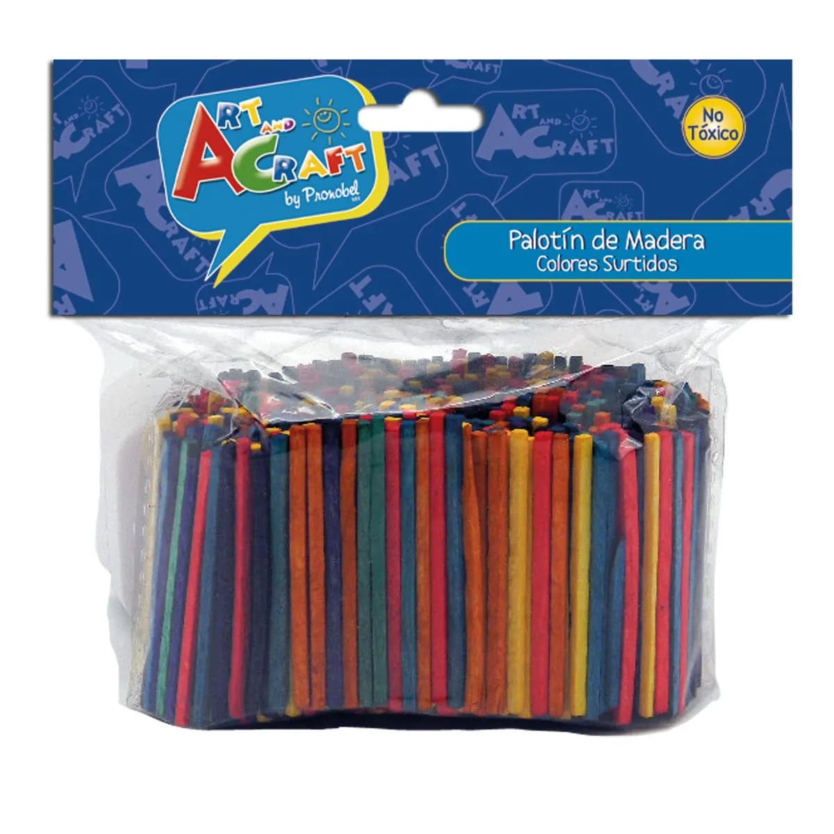 PALOTIN MADERA COLORES 300 UNI