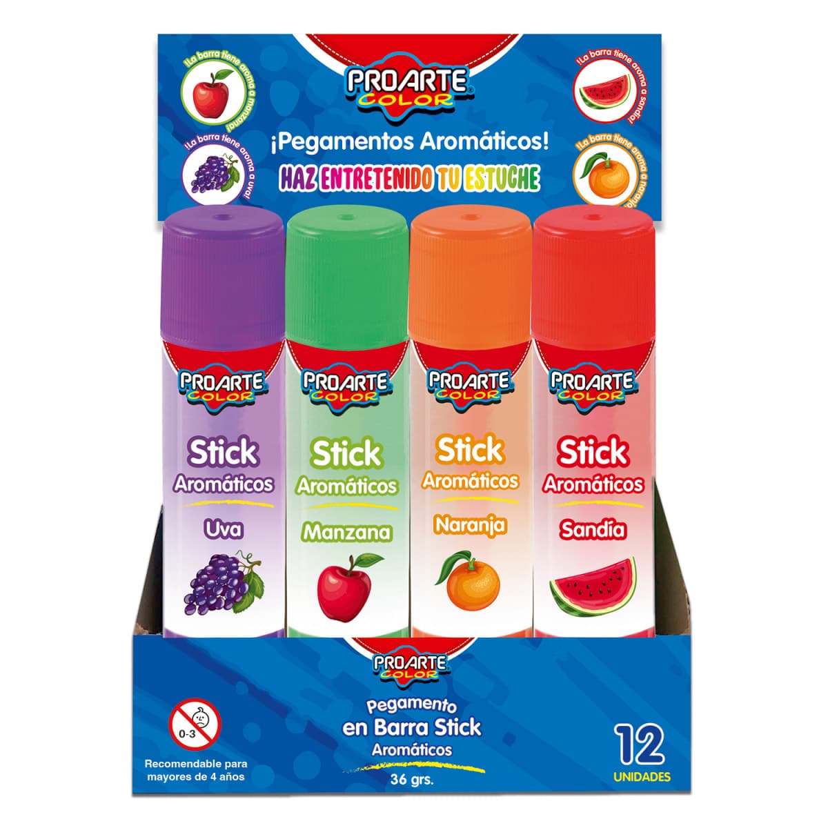 PEGAMENTO EN BARRA 36GRS AROMATICO  PROARTE