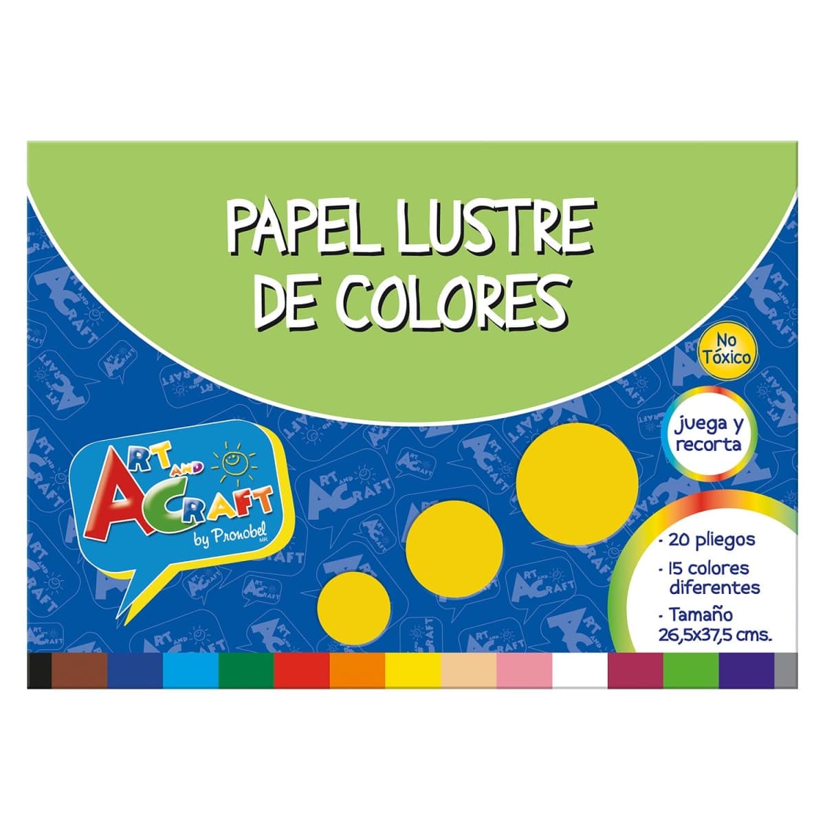 CARPETA C/PAPEL LUSTRE
