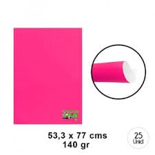CARTULINA FUCSIA 53X77CM  ARTE TOP