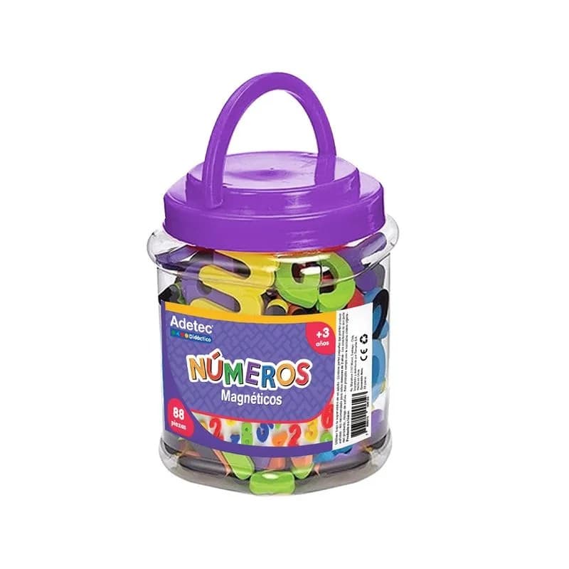 Números magnéticos didácticos ADETEC