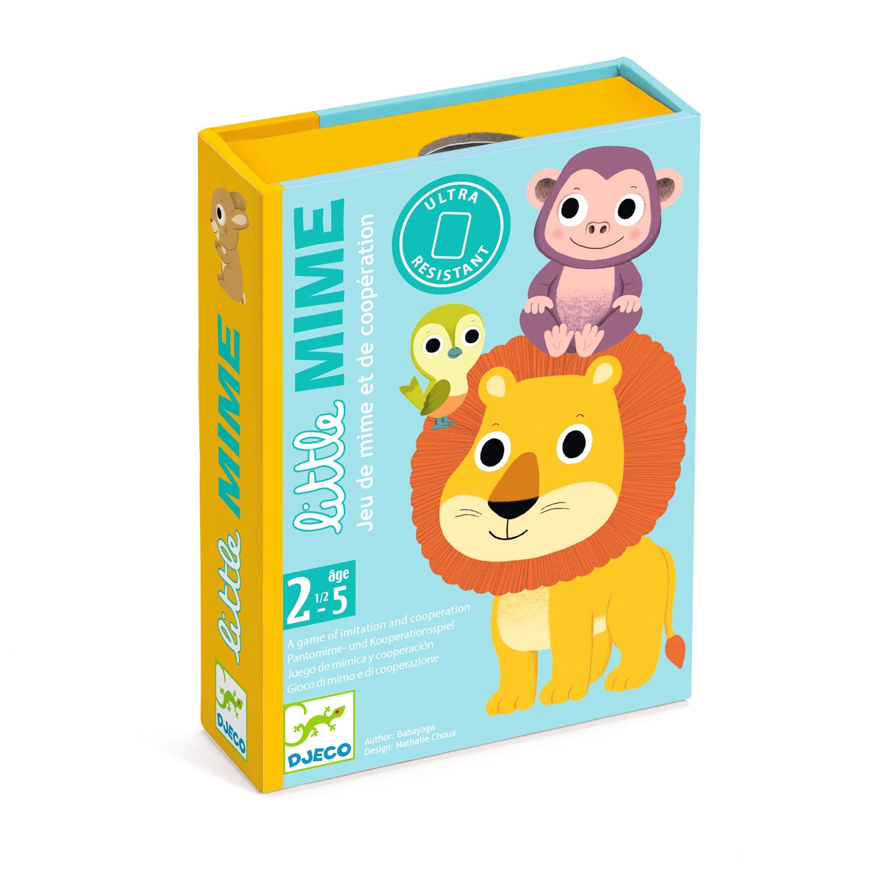 Juego de mímica y cooperación Little Mime