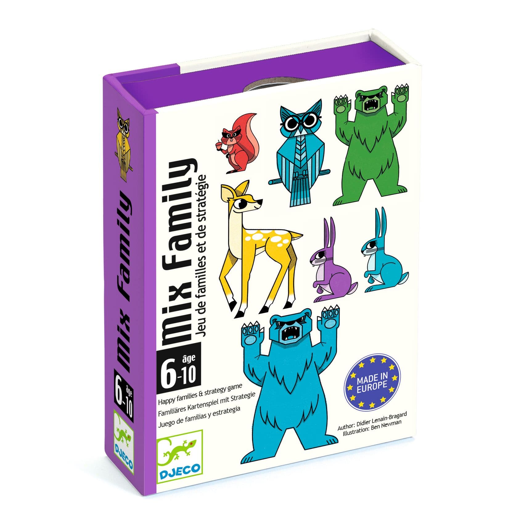 Juego de Cartas Mix Family