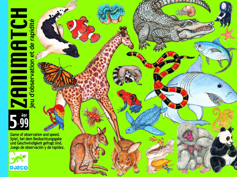 Juego de Cartas Zanimatch