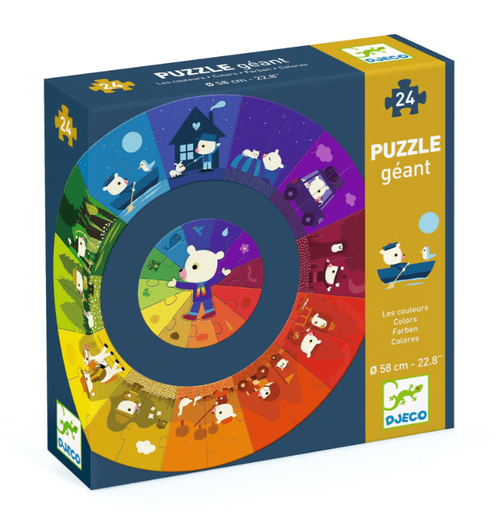 Puzzle Gigante Circulo De Colores