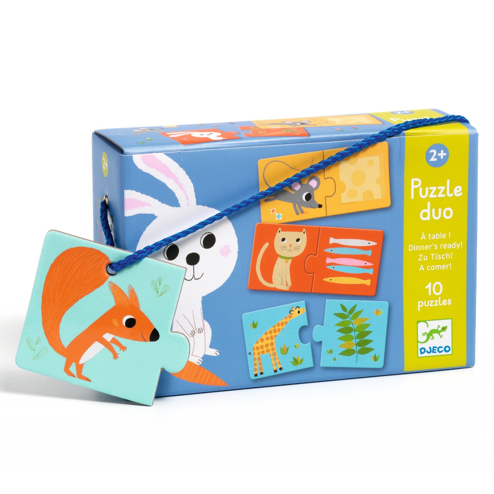 Puzzle Educativo Comida Lista