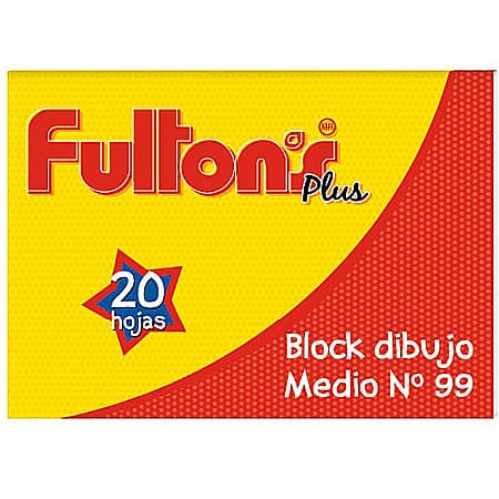 BLOCK DE DIBUJO 99 1/8 20HJS FULTONS