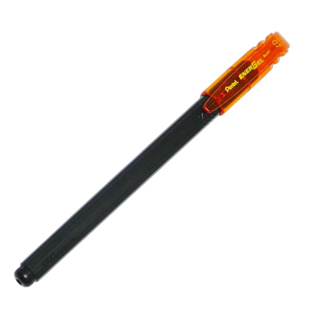 Roller Energel Pentel Makkuro 0,7mm Naranja