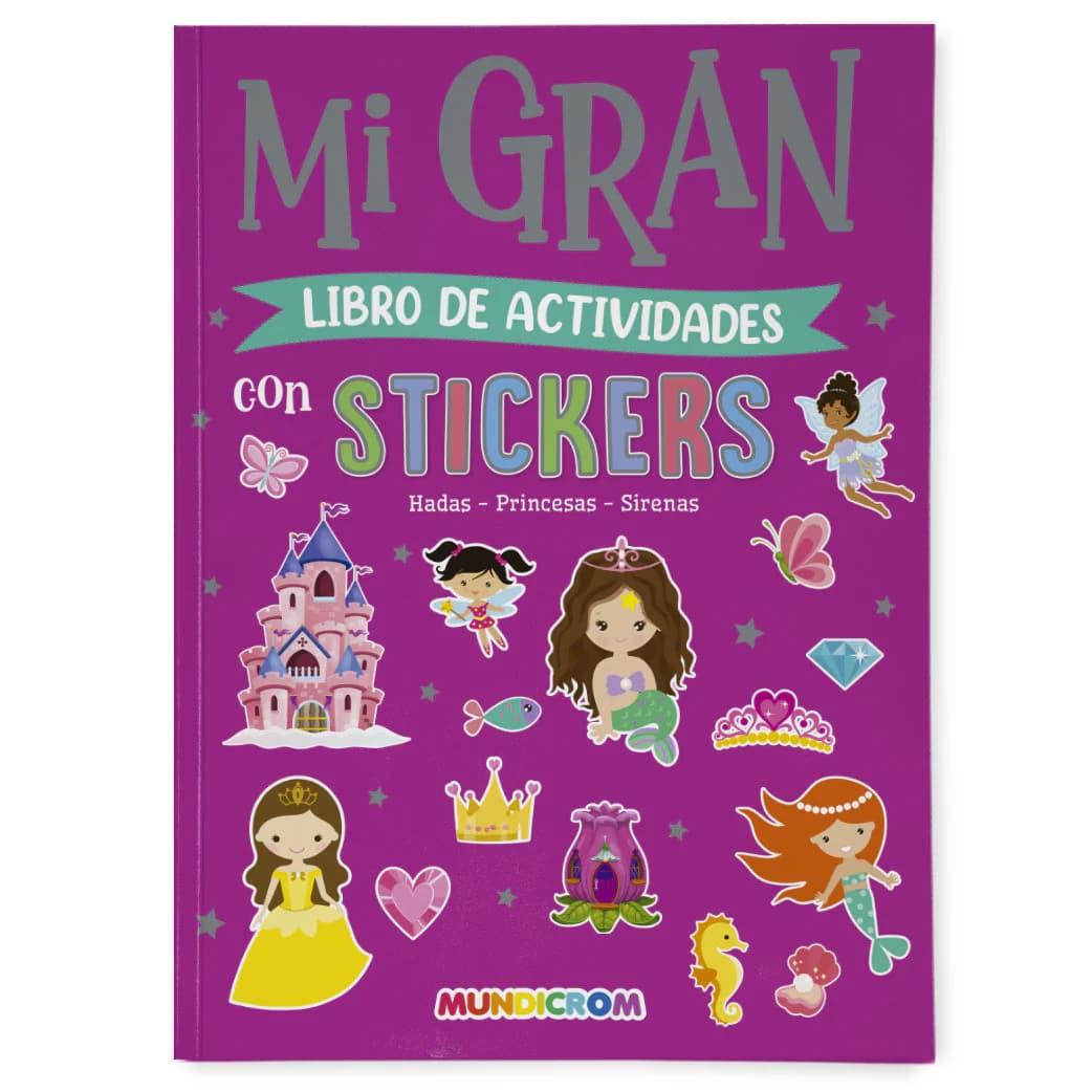 STICKERS… HADAS, PRINCESAS, SIRENAS
