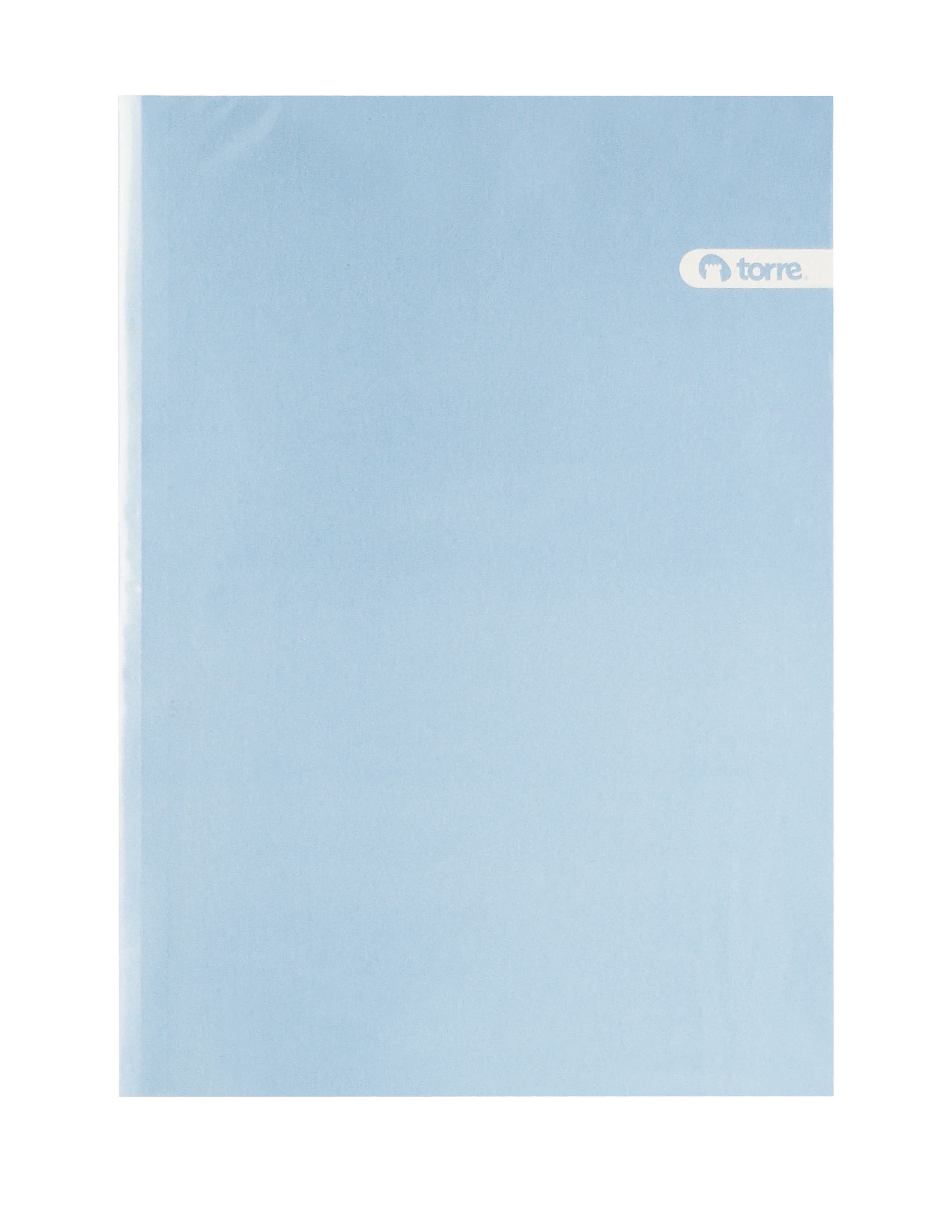 CARPETA PLASTIFICADA TORRE CELESTE C/ACCOCLIP