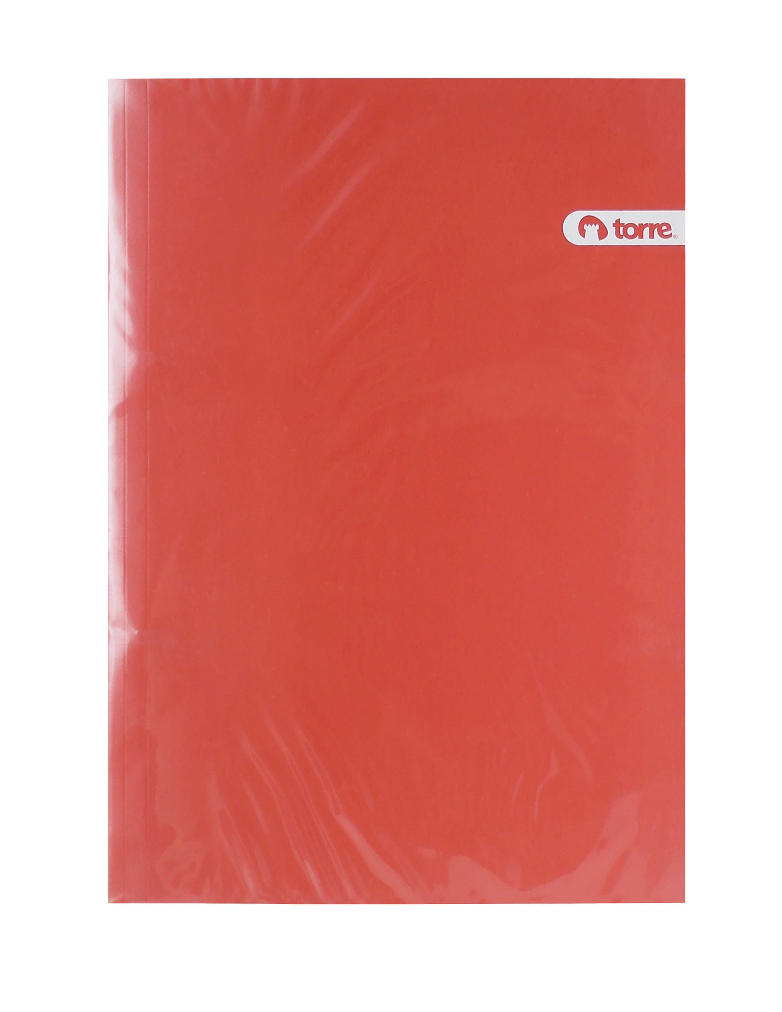 CARPETA PLASTIFICADA TORRE ROJO C/ACCOCLIP
