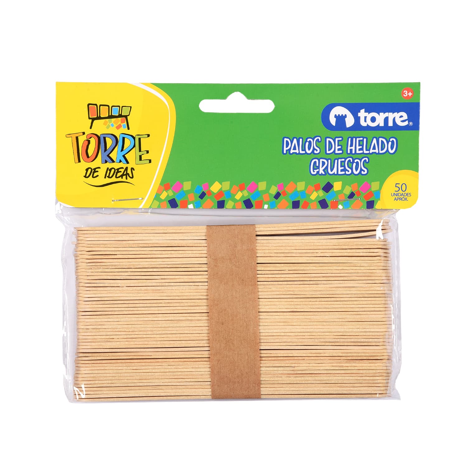 PALOS BAJA LENGUA TORRE COLOR NATURAL