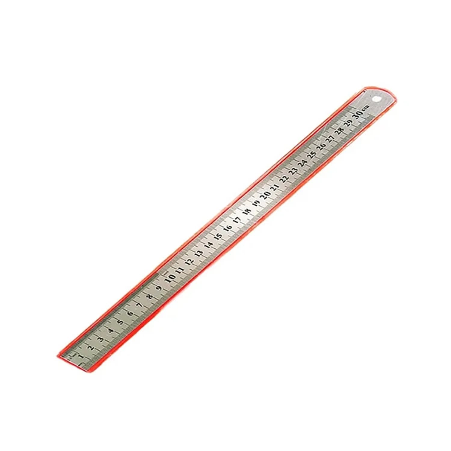 REGLA METALICA 30 CMS FUNDA ROJA FULTONS