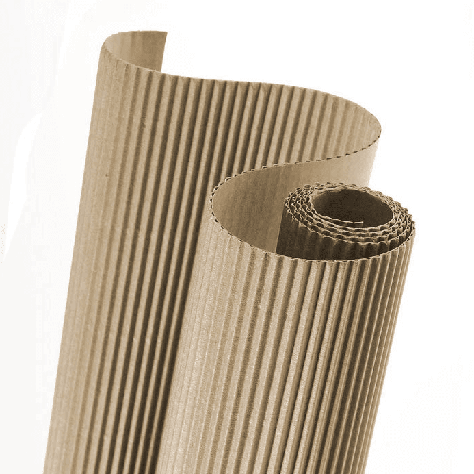 CARTÓN MICROCORRUGADO 50X70 CM. NATURAL ART & CRAF