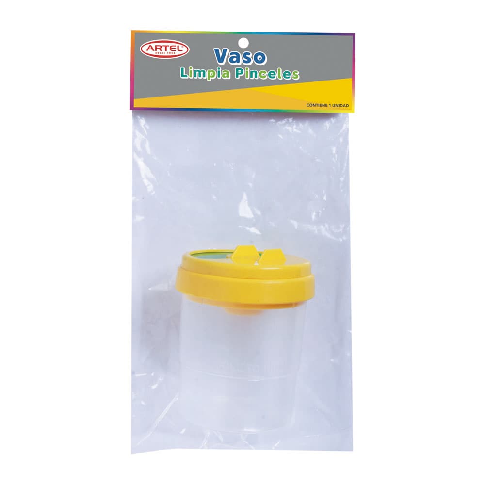 Vaso Plástico Para Pinceles ARTEL