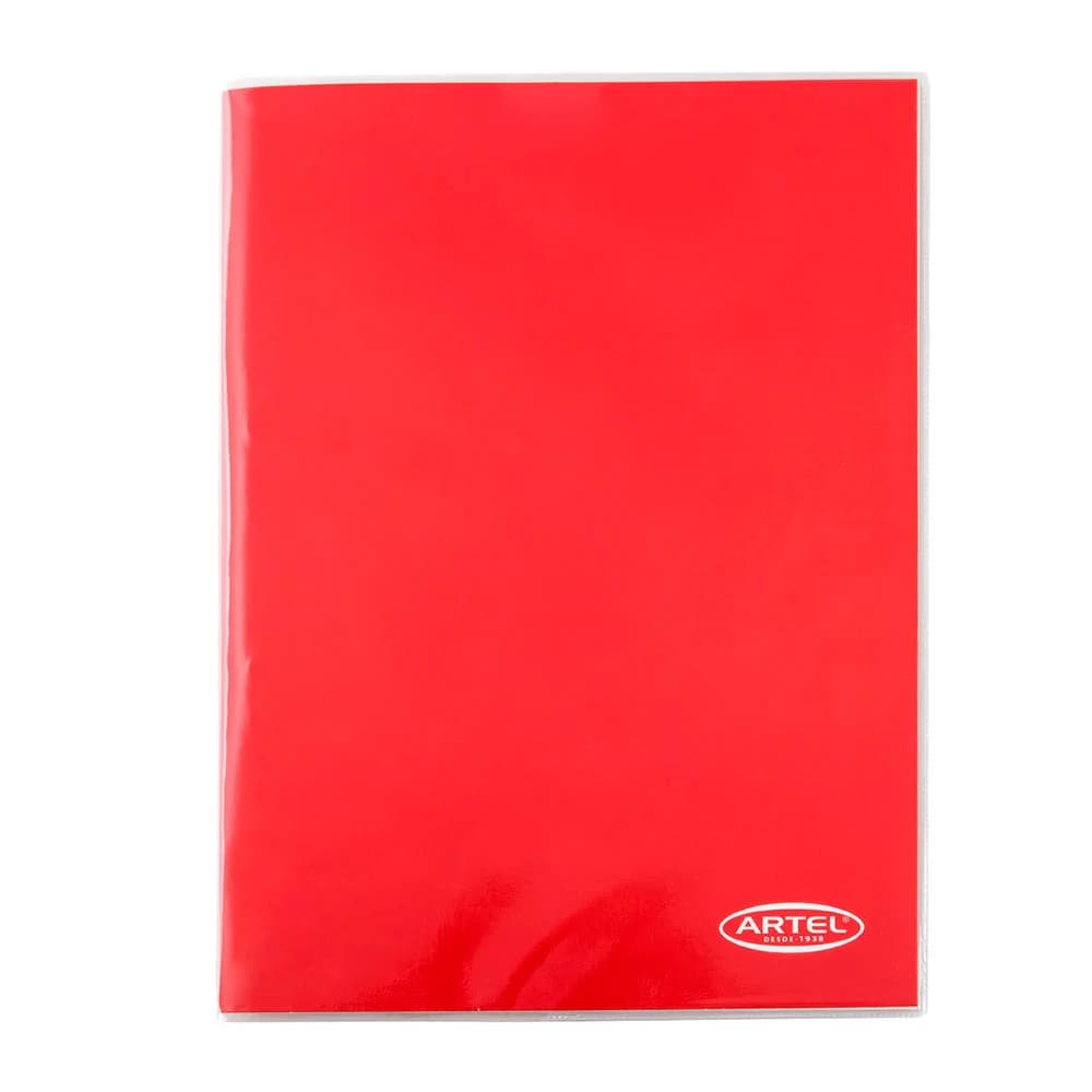 Carpeta Artel con Gusano ROJO